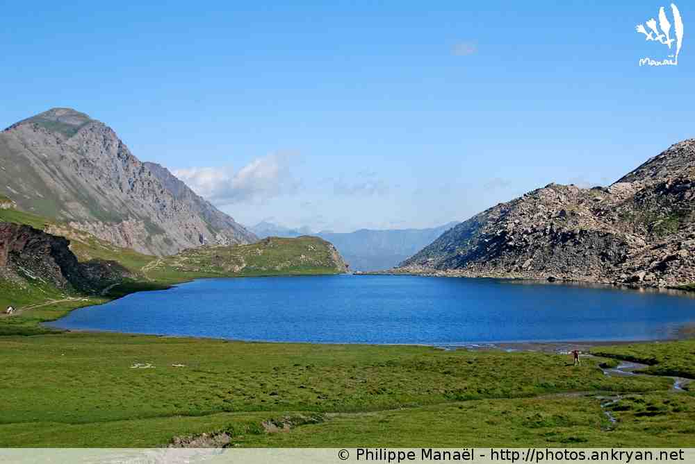 lac, foreant, haut, queyras